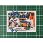 ★TOPPS MLB 2021 UPDATE #US39 FRANCISCO LINDOR／JONATHAN VILLAR［NEW YORK METS］ベースカード「COMBO」★