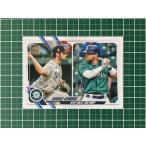 ★TOPPS MLB 2021 UPDATE #US80 JOSE GODOY／WYATT MILLS［SEATTLE MARINERS］ベースカード「COMBO」ルーキー RC★