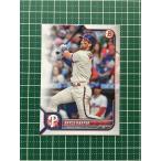 ★TOPPS MLB 2022 BOWMAN #16 BRYCE HARPER［PHILADELPHIA PHILLIES］ベースカード「BASE」★