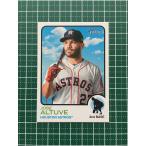 ★TOPPS MLB 2022 HERITAGE #43 JOSE ALTUVE［HOUSTON ASTROS］ベースカード「BASE」★