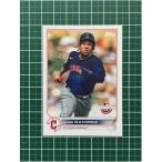 ★TOPPS MLB 2022 OPENING DAY #42 JOSE RAMIREZ［CLEVELAND GUARDIANS］ベースカード「BASE」★