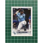 ★TOPPS MLB 2022 SERIES 1 #25 VIDAL BRUJAN［TAMPA BAY RAYS］ベースカード「BASE」ルーキー「RC」★