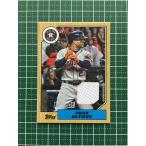 ★TOPPS MLB 2022 SERIES 2 #87BR-JA JOSE ALTUVE［HOUSTON ASTROS］メモラビリアカード「1987 TOPPS BASEBALL RELICS」★