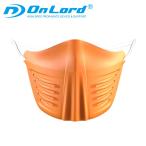 フェイスシールド 橙 �