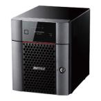 BUFFALO バッファロー TeraStation TS3420DN1204 法人向け デスクトップNAS 4ベイ 12TB 高速2.5GbE対応 RAID6搭載 テラステーション 高信頼ネットワークHDD