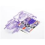 ミニ四駆特別企画 DCR-01（デクロス-01）ボディパーツセット（クリヤーパープル）[ITEM:95373]