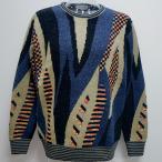 ショッピングサンタ サンタフェ・23 秋冬 AW 新作・ジャガード セーター(L)(LL)(3L)23-16802-098