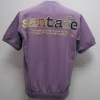 サンタフェ・23 春夏 SS 新作・メッシュアップリケ 半袖トレーナー(M)(L)(LL)(3L)23-85811-082