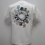 サンタフェ・23 春夏 SS 新作・バック刺繍 半袖Tシャツ(54)(4L)23-85868-001-54