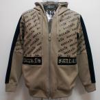 ショッピングサンタ サンタフェ・24 SS 春夏・ロゴプリント切り替え パーカー(54)(4L)24-81459-058-54　キングサイズ
