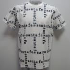 サンタフェ・24 春夏 SS 新作・コットンスムース 総柄 半袖Tシャツ(L)(LL)(3L)24-81801-001
