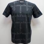 サンタフェ・24 春夏 SS 新作・コットンスムース 総柄 半袖Tシャツ(L)(LL)(3L)24-81801-018