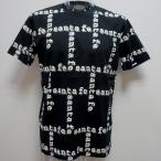 サンタフェ・24 春夏 SS 新作・コットンスムース 総柄 半袖Tシャツ(L)(LL)(3L)24-81801-019