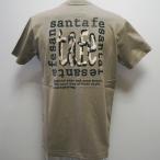 サンタフェ・24 春夏 SS 新作・40/2天竺 バックデザイン 半袖Tシャツ(L)(LL)(3L)24-81816-056