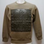 サンタフェ・24 AW 秋冬・ロゴエンボス加工 丸首 トレーナー(L)(LL)(3L)24-82404-058