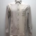 ショッピングサンタ サンタフェ・24 秋冬 AW 新作・異素材切り替え 長袖シャツ(L)(LL)24-92401-051