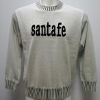 ショッピングサンタ サンタフェ・25 AW 秋冬・綿カシミヤ 丸首 セーター(L)(LL)(3L)(4L)25-14801-001