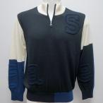 ショッピングサンタ サンタフェ・25 AW 秋冬・切り替えZIPUP セーター(L)(3L)25-14802-019