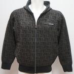 ショッピングサンタ サンタフェ・25 AW 秋冬・幾何柄 ニット フルジップ パーカー(L)(LL)(3L)(4L)25-14803-018