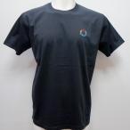 サンタフェ・25 春夏 SS 新作・コットンスムース ワンポイント刺繍 半袖Tシャツ(L)(LL)(3L)(4L)25-83830-019