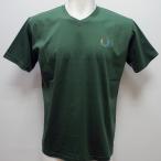 サンタフェ・25 春夏 SS 新作・コットンスムース ワンポイント刺繍 Vネック 半袖Tシャツ(L)(LL)(3L)(4L)25-83831-024