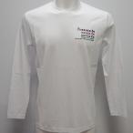 ショッピングサンタ サンタフェ・25 秋冬 AW 新作・60スムース ロゴ刺繍 長袖Tシャツ(M)(L)(LL)(3L)(4L)25-84403-001