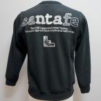 ショッピングサンタ サンタフェ・25 SS・丸首 バックアップリケ刺繍 トレーナー(L)(LL)(3L)(4L)25-84419-018