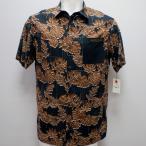 サンタフェ・25 春夏 SS 新作・総柄プリント 半袖シャツ(L)(LL)(3L)(4L)25-93803-019