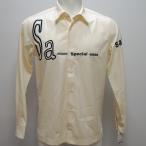 ショッピングサンタ サンタフェ・25 秋冬 AW 新作・テンセル混 刺繍入り 長袖シャツ(L)(LL)(3L)(4L)25-94401-001