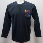ショッピングサンタ サンタフェ・26 春夏 SS 新作・コットンスムース 胸刺繍 長袖Tシャツ(L)(LL)(3L)(4L)26-85423-019