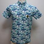  Castelbajac спорт *25 весна лето SS* точка сетка рубашка-поло с коротким рукавом (M)(L)(LL)7235174113-55