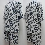 サンタフェ・24 春夏 SS 新作・ロゴパイル 半袖 Tシャツ 短パン 上下(L)(LL)(3L)24-81413-001　24-81412-001
