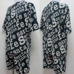 サンタフェ・24 春夏 SS 新作・ロゴパイル 半袖 Tシャツ 短パン 上下(L)(LL)(3L)24-81413-019　24-81412-019