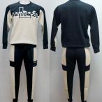 ショッピングサンタ サンタフェ・24 AW 秋冬・ロゴ階段刺繍 丸首 トレーナー 上下(L)(LL)(3L)24-82405-019　24-82407-019