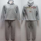 ショッピングサンタ サンタフェ・24 AW 秋冬・裏毛オーバーサイズ バックアップリケ刺繍 パーカー 上下(L)(LL)(3L)24-82408-013　24-82409-013