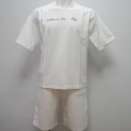 サンタフェ・25 春夏 SS 新作・メタルプリント オーバーサイズ 半袖Tシャツ 短パン 上下(L)(LL)(3L)(4L)25-83403-001 25-83404-001