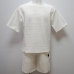 サンタフェ・25 春夏 SS 新作・ふくれロゴ オーバーサイズ 半袖Tシャツ 短パン 上下(L)(LL)(3L)(4L)25-83415-001　25-83417-001