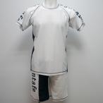 サンタフェ・25 春夏 SS 新作・ラッシュ切り替え 半袖 Tシャツ ショートパンツ 上下(L)(LL)(3L)(4L)25-83822-001　25-83823-001