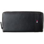 トミーヒルフィガー ラウンドファスナー 長財布 ブラック 31TL13X023-001 0091 5843 01 名入れ可有料