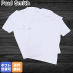 ポールスミス Tシャツ メンズ ラウンジウェア 3枚セット ホワイト S～L 389F A3PCK 01A 名入れ可有料