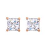 Yahoo! Yahoo!ショッピング(ヤフー ショッピング)スワロフスキー SWAROVSKI ピアス レディース Attract アトラクト スクエア クリア ローズゴールド 5509935