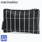 マリメッコ ポーチ 小物入れ コスメティックポーチ 薄型 KAIKA ピエ二 ティイリスキヴィ ブラック 70893 070893 910 北欧雑貨 北欧デザイン