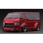 6/21 予約締切 ignition model 1/18 T・S・D WORKS HIACE Red Metallic 2022年12月発売予定