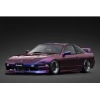 7/29 予約締切 Nissan 180SX TYPE X (RPS13) Purple Metallic (1/18 Scale)