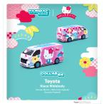 3/28予約締切【TARMAC WORKS】1/64 Toyota Hiace Widebody Hello Kitty Capsule Summer festival 2022年9月発売予定