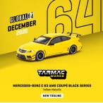 ☆予約受付中☆【TARMAC WORKS】1/64 Mercedes-Benz C 63 AMG Coup Black Series Yellow Metallic ☆5月発売予定