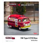 3/28予約締切【TARMAC WORKS】1/64 VW Type II (T2) Bus Hello Kitty 2022年11月発売予定