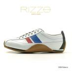 RIZZO リゾ スペイン製 ヨーロッパ 本革 大人カジュアル 白 ホワイト 30代 40代 50代 男性似合う スニーカー通勤 通勤スニーカー