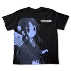 けいおん！ 秋山澪 オールプリントＴシャツ BLACK Lサイズ コスパ【予約/7月上旬】