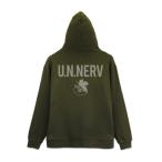 ショッピングNERV EVANGELION U.N.NERV ジップパーカー MOSS XLサイズ コスパ【予約/3月上旬】